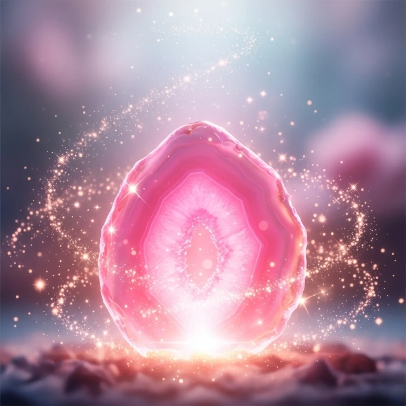 Růžový achát a jeho vlastnosti