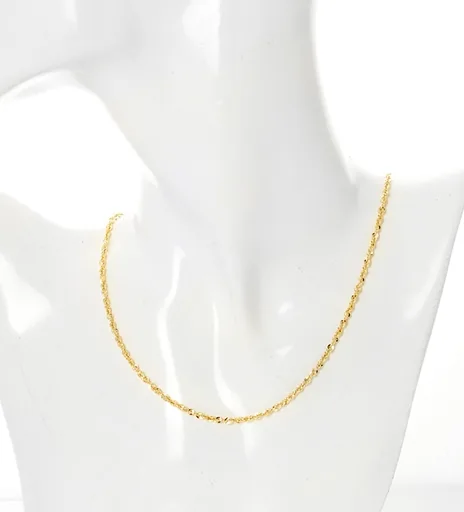 Dámský zlatý řetízek typu Valis