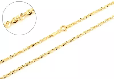 Elegantní zlatý dámský řetízek valis 50 cm